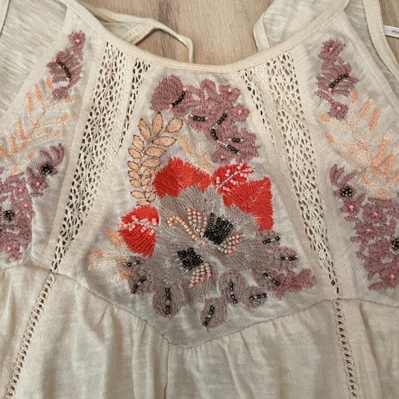 NWT Free People Fast Times Cold Shoulder Blouse size Small - Picture 2 of 8